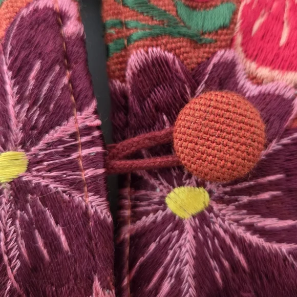 Embroidered Cropped Jacket - Picture 7 of 15